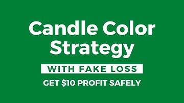 (UPDATED) BINARY BOT CANDLE COLOR STRATEGY WITH FAKE LOSS by Daily Profit Corp