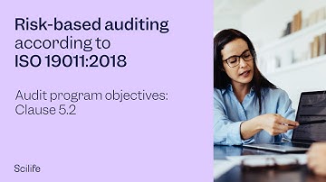How to set audit program objectives according to ISO 19011:2018