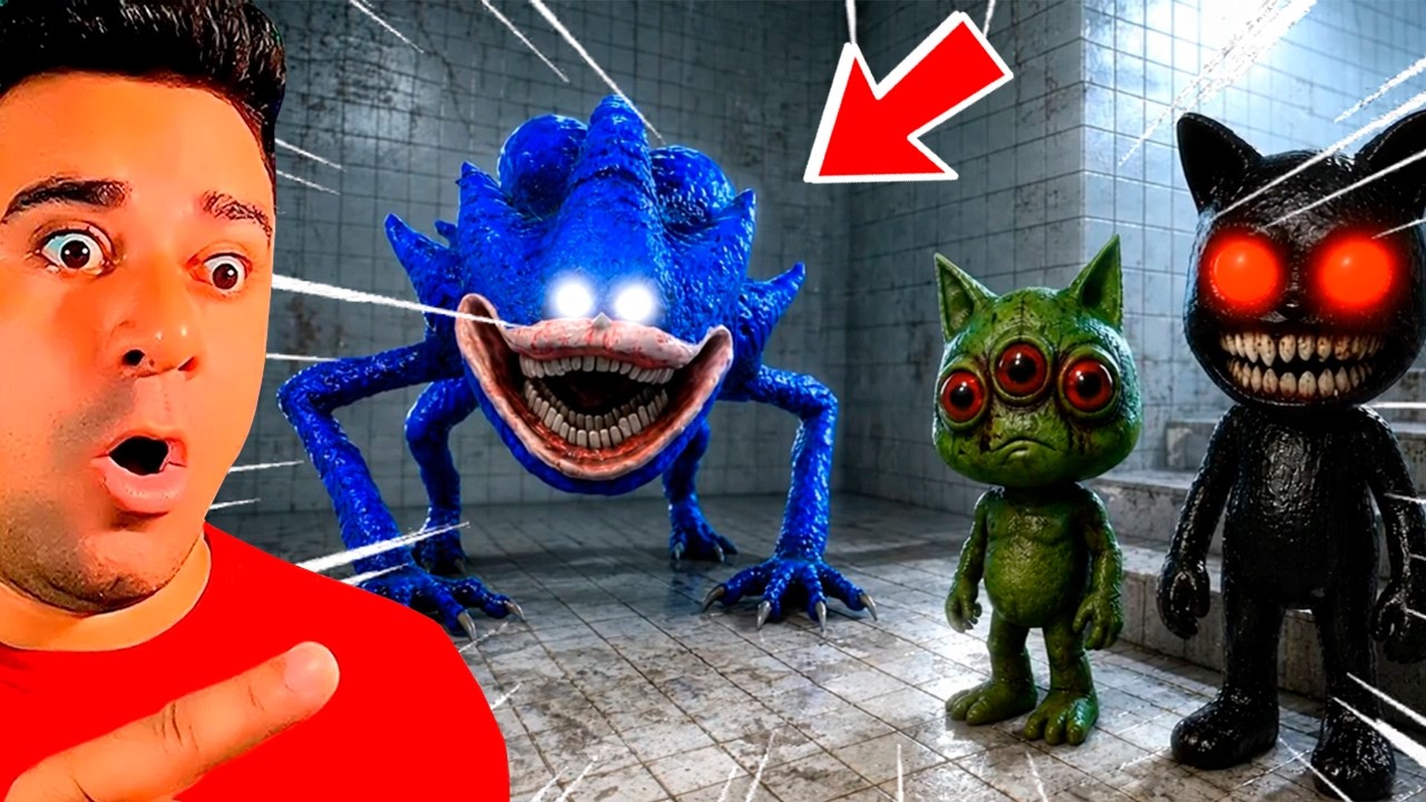 NUNCA VEJA O SONIC SHIN TAPES NESSE JOGO DA ANOMALIA DE 3 OLHOS e