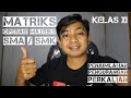 Konsep Operasi Matriks Auto Paham