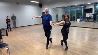 Cha cha - American Rhythm intermediate swivels, grapevine #chacha #basics #dance #americanrhythm