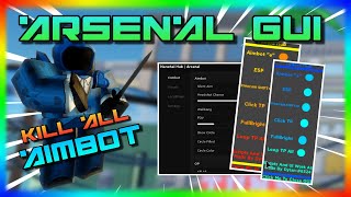 [NEW] ROBLOX | Arsenal Script / Hack GUI | Kill All | Aimbot + ESP | Teleport All | *2021 PASTEBIN*