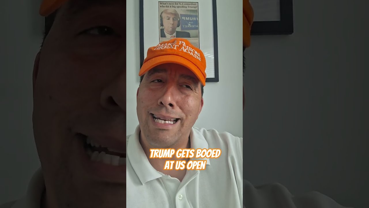 Donald Trump Gets Booed At The US Open
