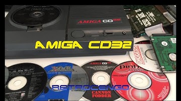 Commodore Amiga CD32 SX32 MK II review on the way, Retrocengo youtube channel update