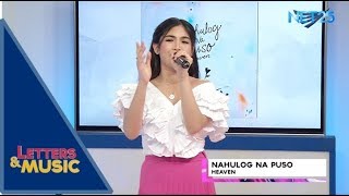 Heaven Peralejo - Nahulog Na Puso (NET25 Letters and Music)