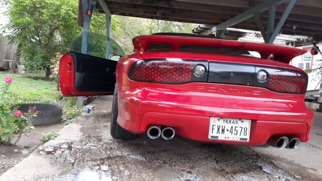 2000 Trans Am Full Exhaust ! - YouTube