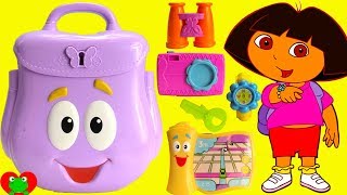 dora the explorer and diego backpack rescue surprises