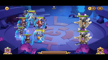 Idle Heroes - Trial of Gluttony VC120 77 Rounds Fight