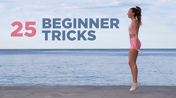 25 Jump Rope Tricks for Beginners (Footwork skills and more)