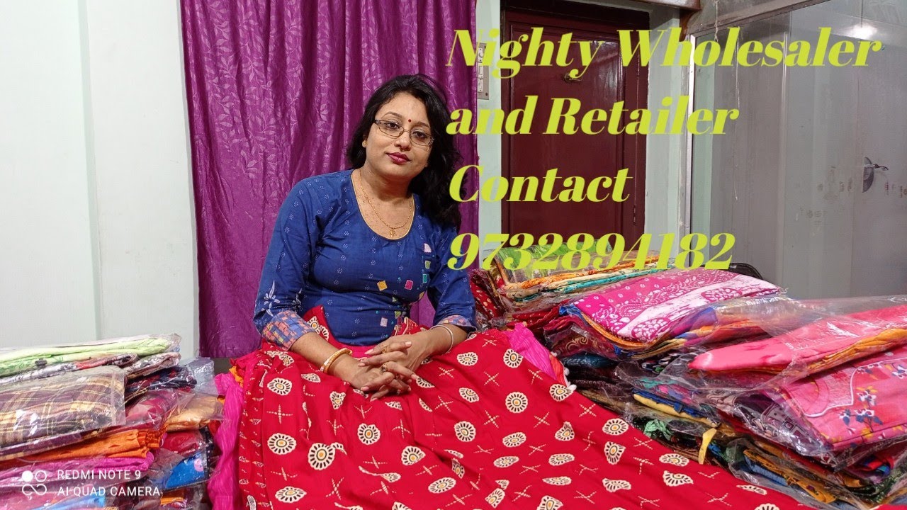 Best Quality Nighty Wholesaler and Retailer || Vedasruti Collection