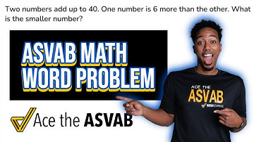 ASVAB Arithmetic Reasoning - Practice Test Question (General ASVAB Word Problem and Answer)