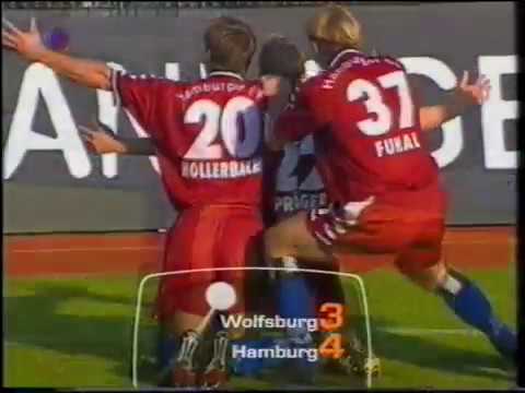 Vfl Wolfsburg Hamburger Sv 4 4 Am 23 9 00 Youtube