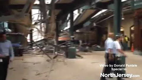 NJ Transit train crash into Hoboken Terminal - Sept. 29, 2016