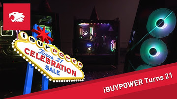 iBUYPOWER Turns 21 & Intel, AMD & WD Black Gaming PC Sales