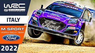 M-Sport Ford WRC Highlights : Ford Puma Rally1 : WRC Rally Italia Sardegna 2022