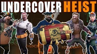 UNDERCOVER ALLIANCE BETRAYAL (FOTD HEIST) Sea Of Thieves PVP Funny Moments