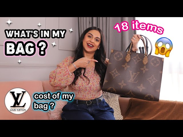 What's in my bag? Costa Coffee edition with my Louis Vuitton