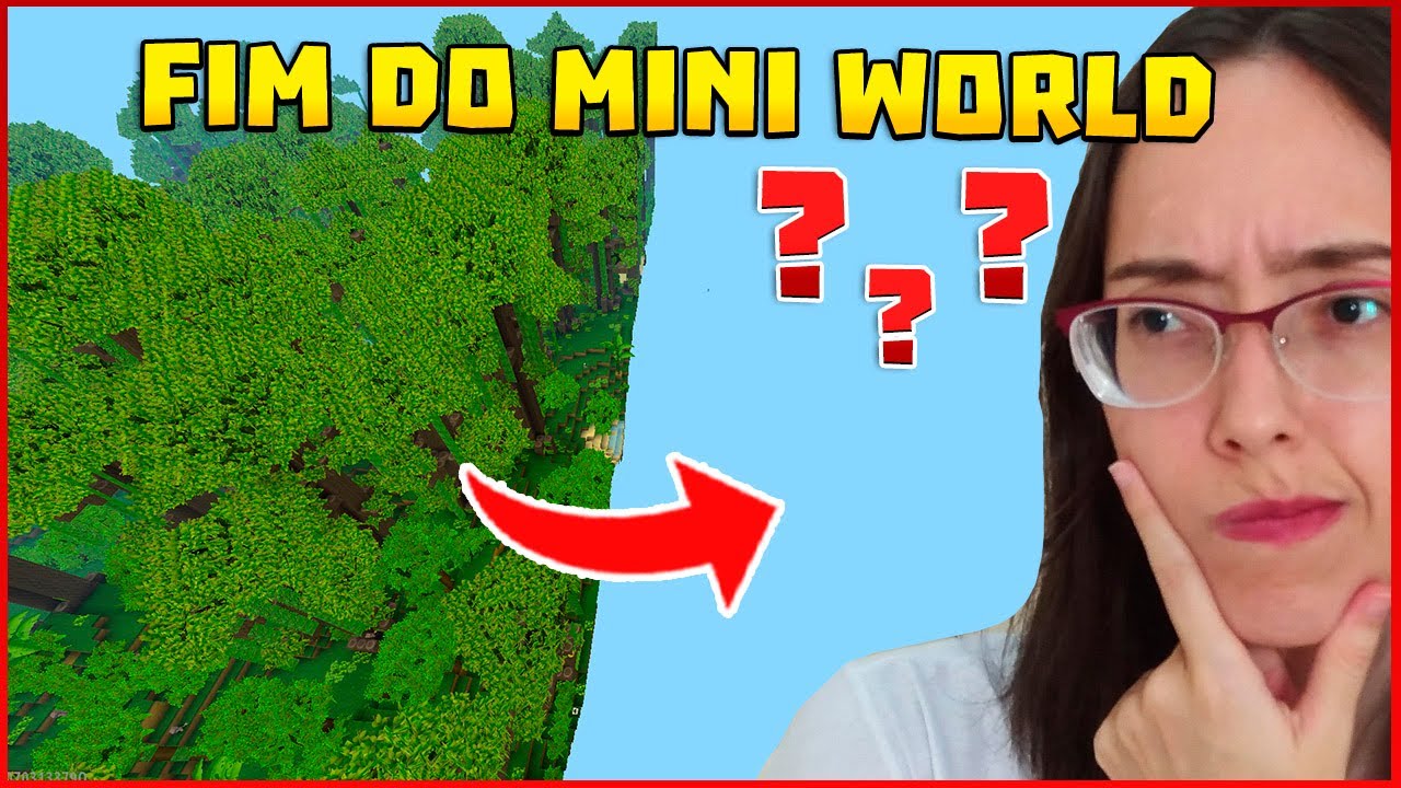 Encontrei o FIM DO MUNDO do Mini World (Far Lands)