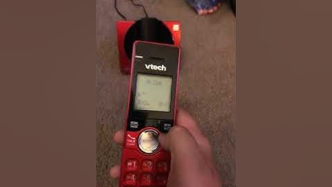 How to Reset Your Vtech or AT&T handset