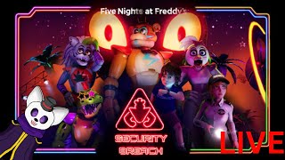 Playing Five Nights at Freddy's Security Breach, LIVE!