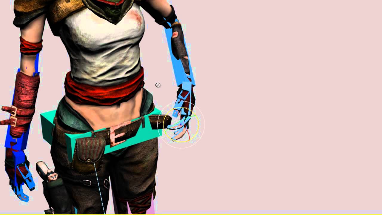 Ciri Character Rig Demo YouTube