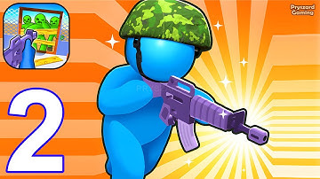 Zombie Defense: War Z Survival - Gameplay Walkthrough Part 2 Stickman Zombie War Army Commander