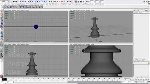 Maya Modeling Basics: NURBS Bishop, pt. 4