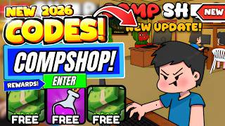 *NEW CODES* ALL WORKING CODES FOR COMPSHOP IN JULY 2026! ROBLOX COMPSHOP 2026