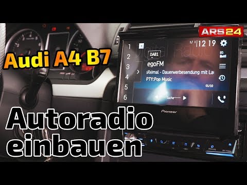 Audi A4 B7 | Install car stereo | Pioneer AVH-Z7100DAB | ARS24