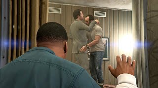GTA 5 What Trevor & Michael Do In Trevors House? (Secret Scene)