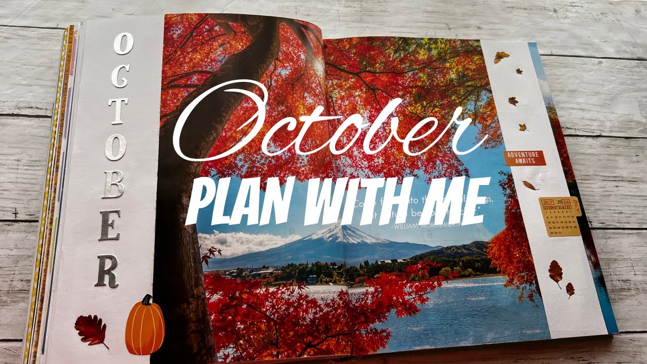 PLAN WITH ME October 2022 🎃🍃
