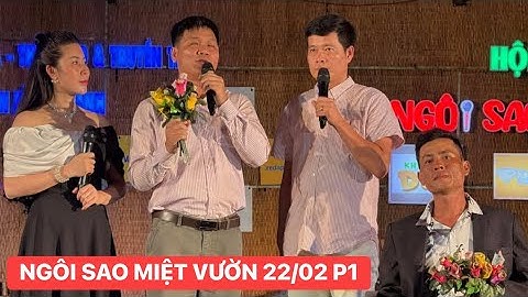 Ngôi Sao Miệt Vườn 22/2 P1: Bà con rớt nước mắt với giọng hát anh khiếm thị và anh khuyết tật chân