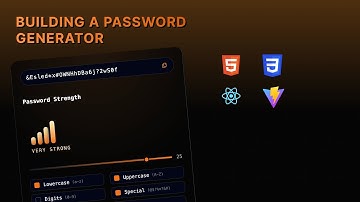 Building a Password Generator using ReactJS, HTML, & CSS