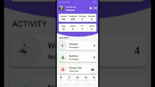 FITWAY TRAINER APP - INTRODUCTION TO THE DASHBOARD & PROFILE  PART -1 (HINDI) screenshot 1