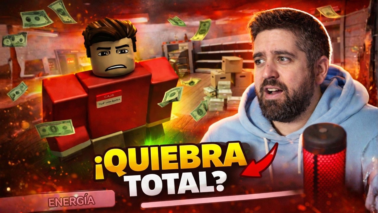 Jugando a Roblox con suscriptores 🛢️ Gasolinera de Zach ¿Podemos evitar la QUIEBRA?