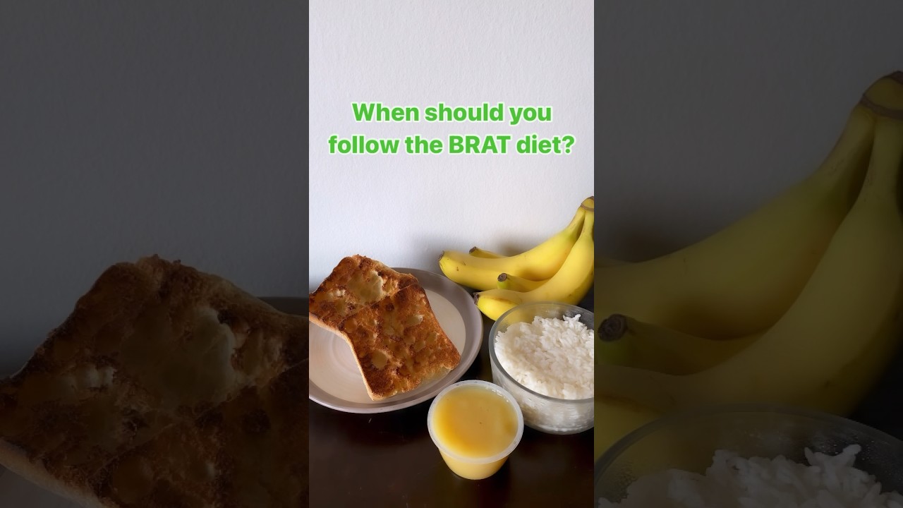 The BRAT diet.