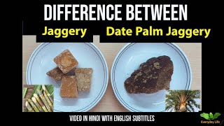 Jaggery Vs Date Palm Jaggery | गुड़ और खजूर के गुड़ में अंतर । How to Use Jaggery? | Everyday Life#108