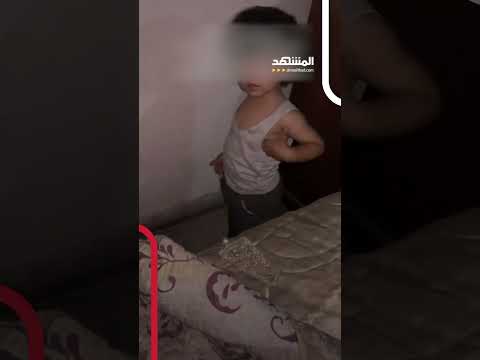 في غزة أطفال صغار يبكون جوع ا بينما الأب عاجز عن توفير لقمة الطعام اخبار المشهد