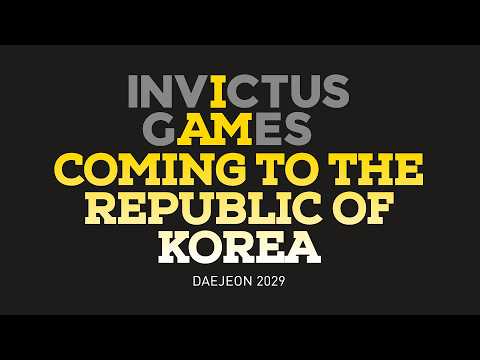2029년 인빅터스 게임, 철저히 준비하겠습니다 🇰🇷