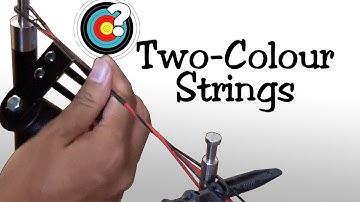 Archery | Making A Two-Colour Endless Loop Bowstring