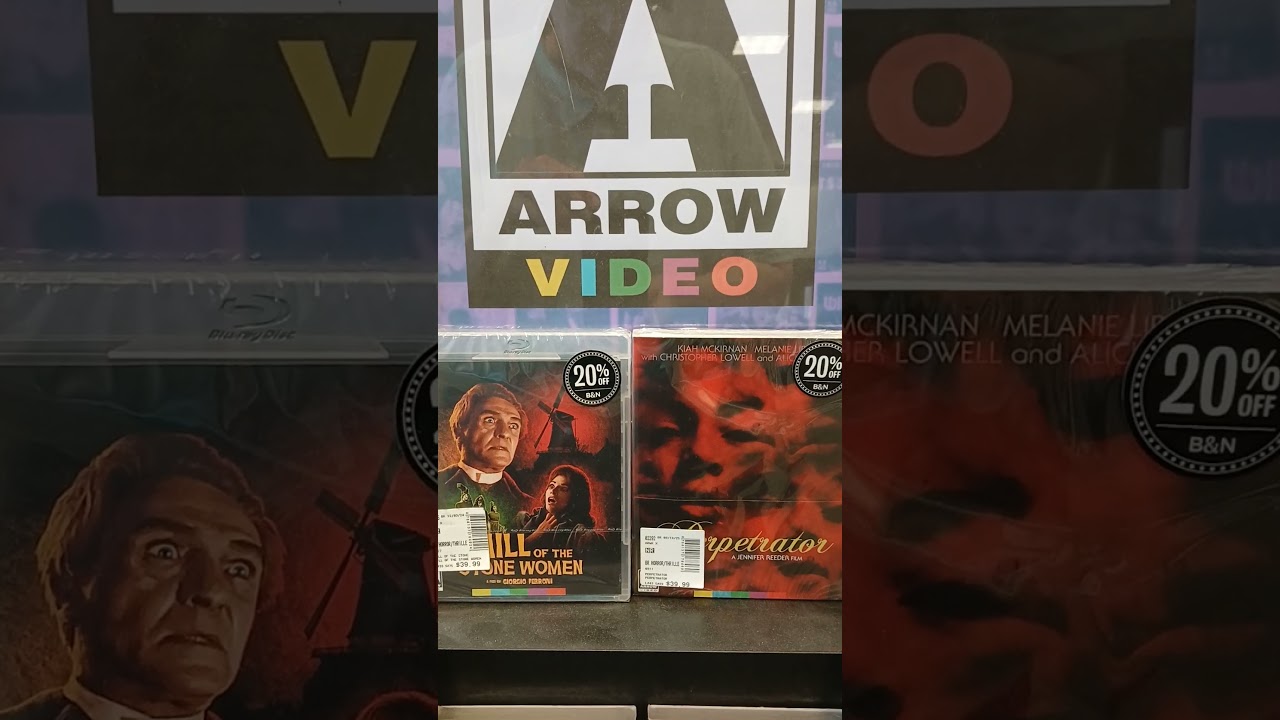 HORROR BLU RAYS FROM ARROW!