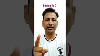 Python Vs C #python #c #shorts