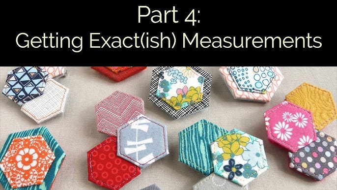 English Paper Piecing: Removing the Paper Templates 