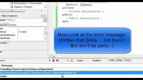 Delphi 2010 Tutorial - How to install Zeos Component