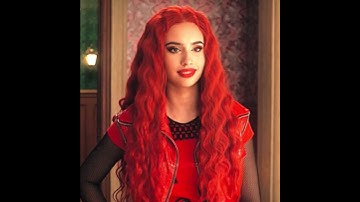 the pain in her eyes 😫 #descendantstheriseofred #red #kaledits #desvampire
