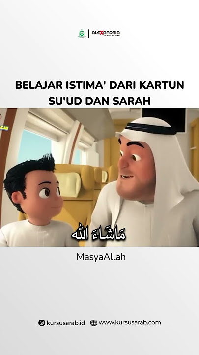 Latihan Istima' Bahasa Arab dari Kartun