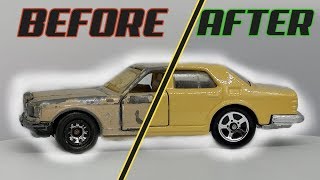 Matchbox 1986 Rolls Royce Silver Spirit - Restoration Video