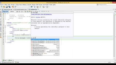 Web 2: aula 11, cadastrando um produto com JSP.
