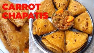 How To Make Soft Carrot Chapatis Using Hot Puree The Cooking Nurse