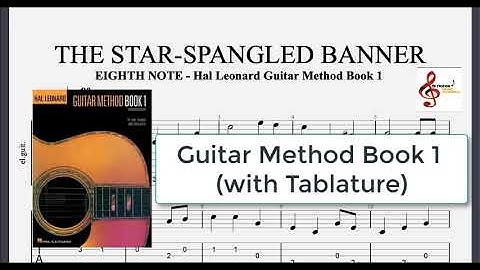The Star-Spangled Banner - Hal Leonard Guitar Method Book 1 - with TABS